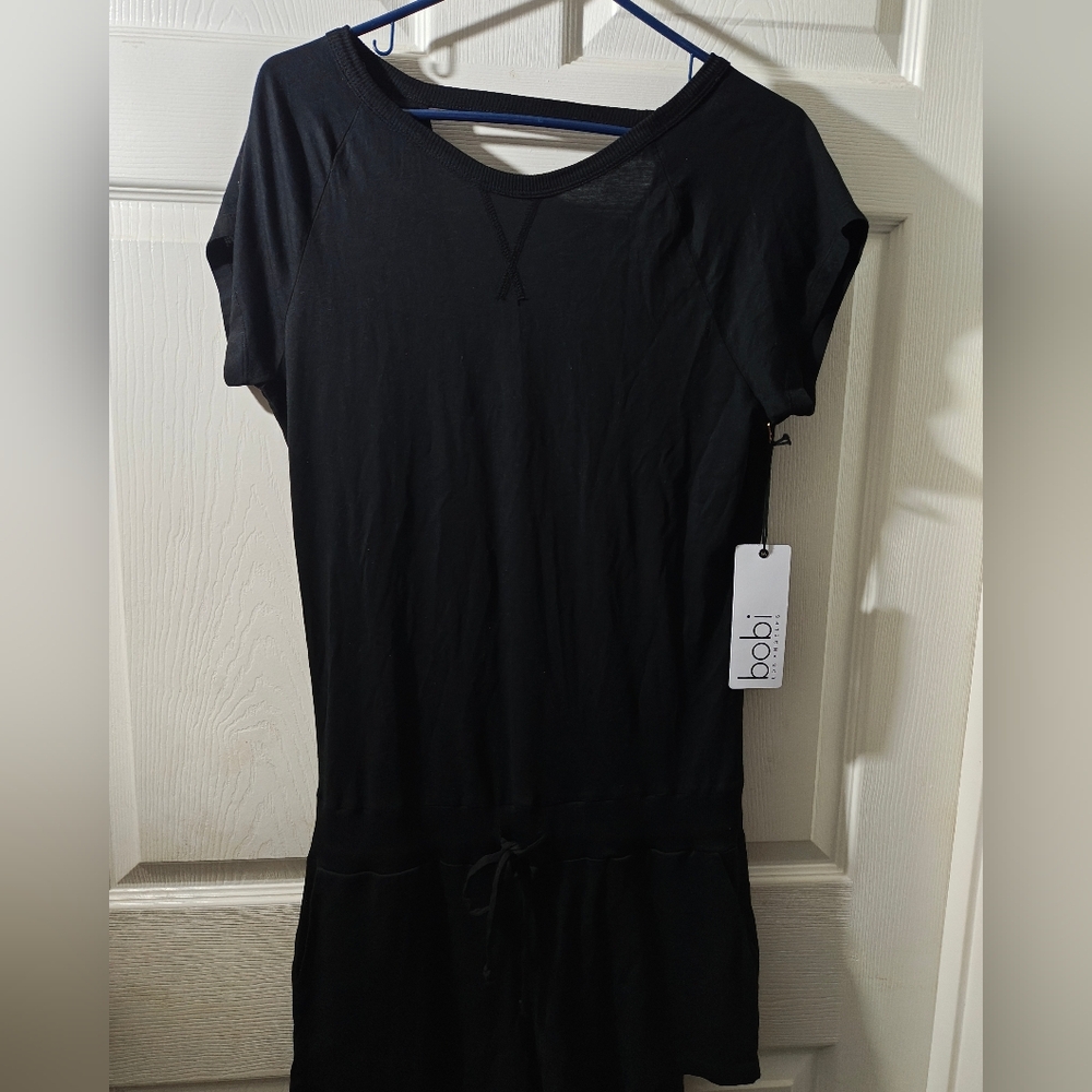 Bobi Black Women's Shorts Romper